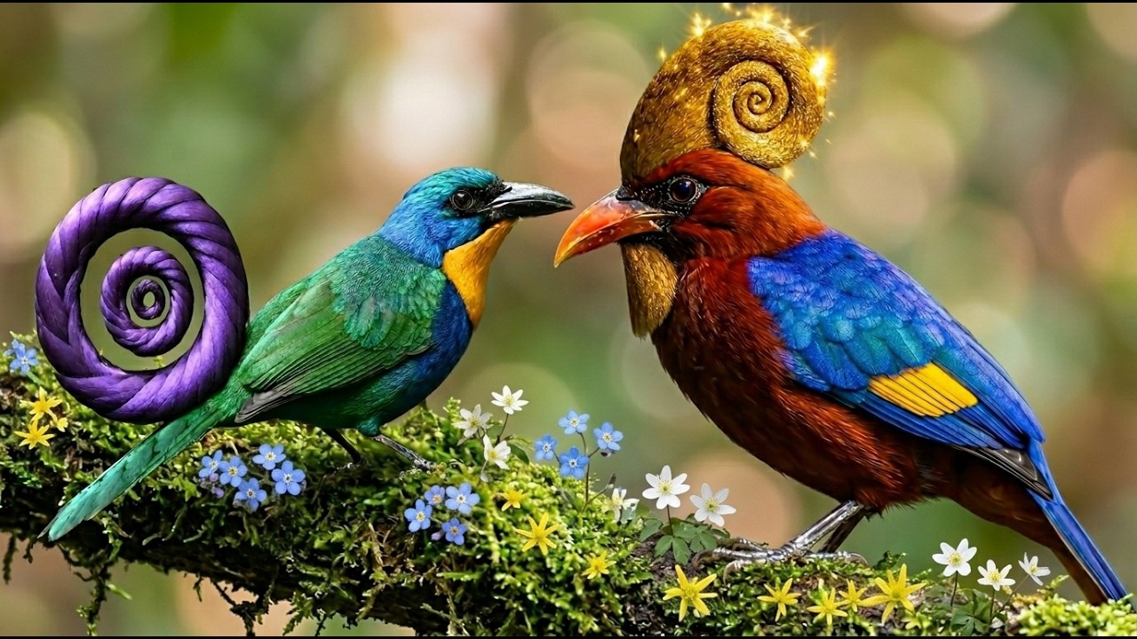 A Hidden Paradise of Exotic Birds | Ultra HD 4K Nature Experience