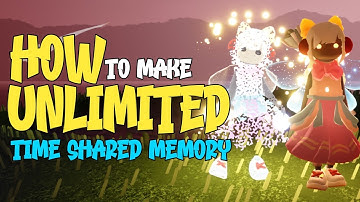 Trick Unlimited Time Shared Memory | Tutorial making Unlimited time Shared Memory | Sky cotl