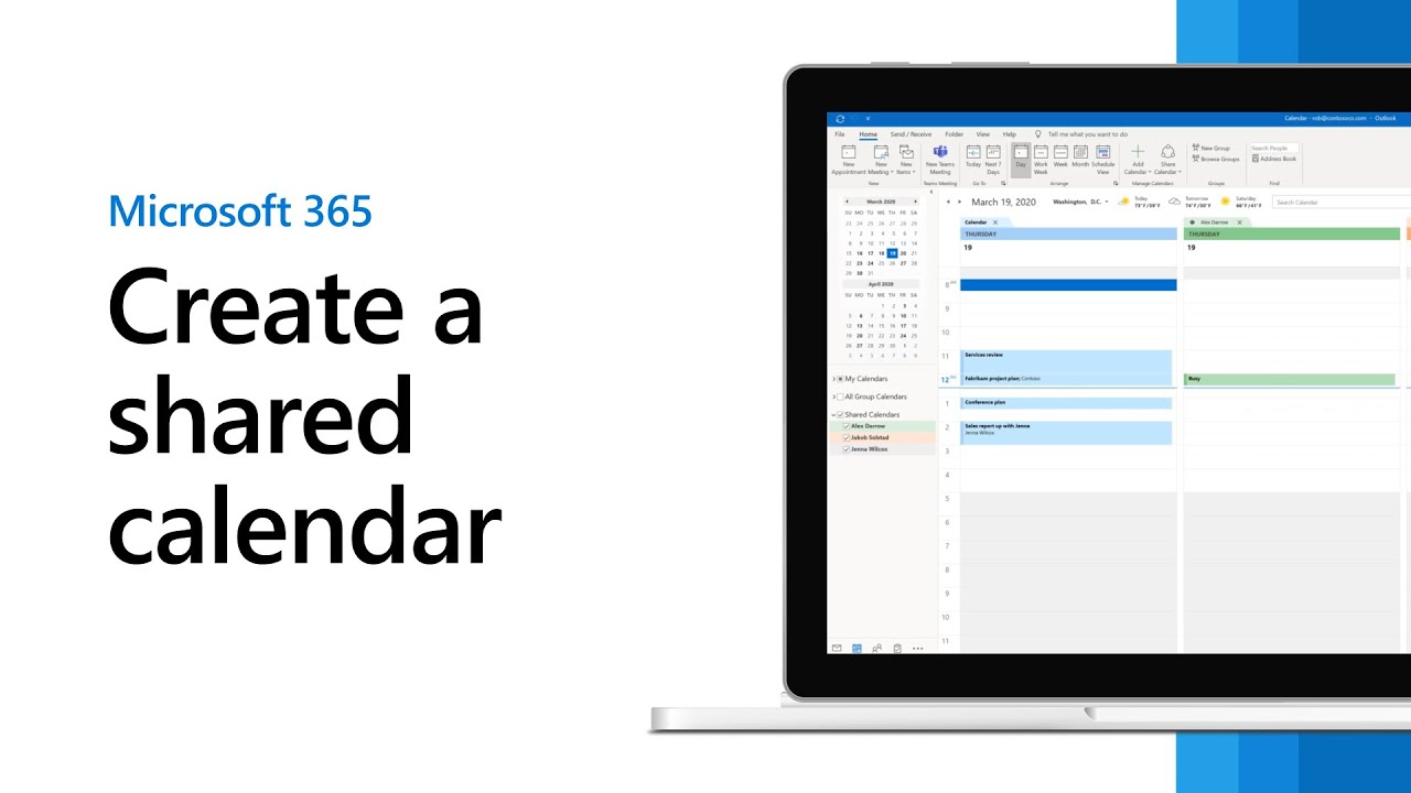  Update New How to create a shared calendar in Microsoft 365 for your business