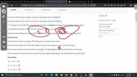 Strictly Increasing |  HackerFest 2020 - HackerRank | Live coding with explanation