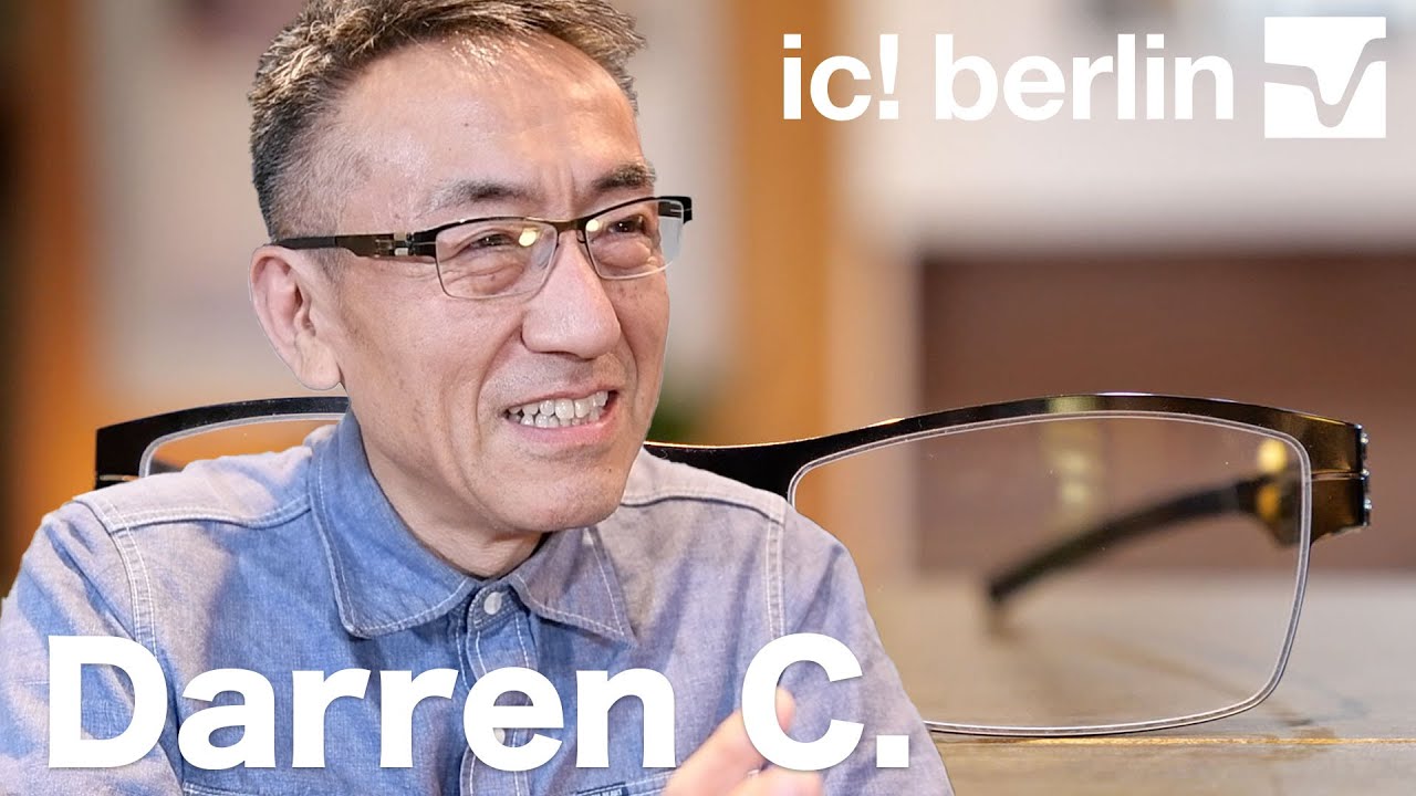 ic! berlin】Darren C.しっかりとした雰囲気を演出するメガネフレーム 