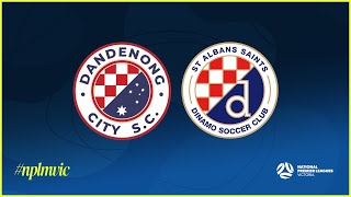 2024 NPLMVIC Round 16: Dandenong City SC V St Albans Saints SC