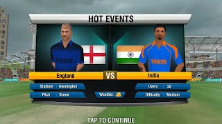 Final T20 England Vs India 8th July 2018 Full match World Cricket Championship aNdroid  IOS Gameplay screenshot 5