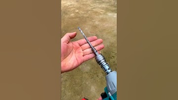 Drill Bit Quick Change Adapter Demo  #ideas #shorts #drillbit #adapter