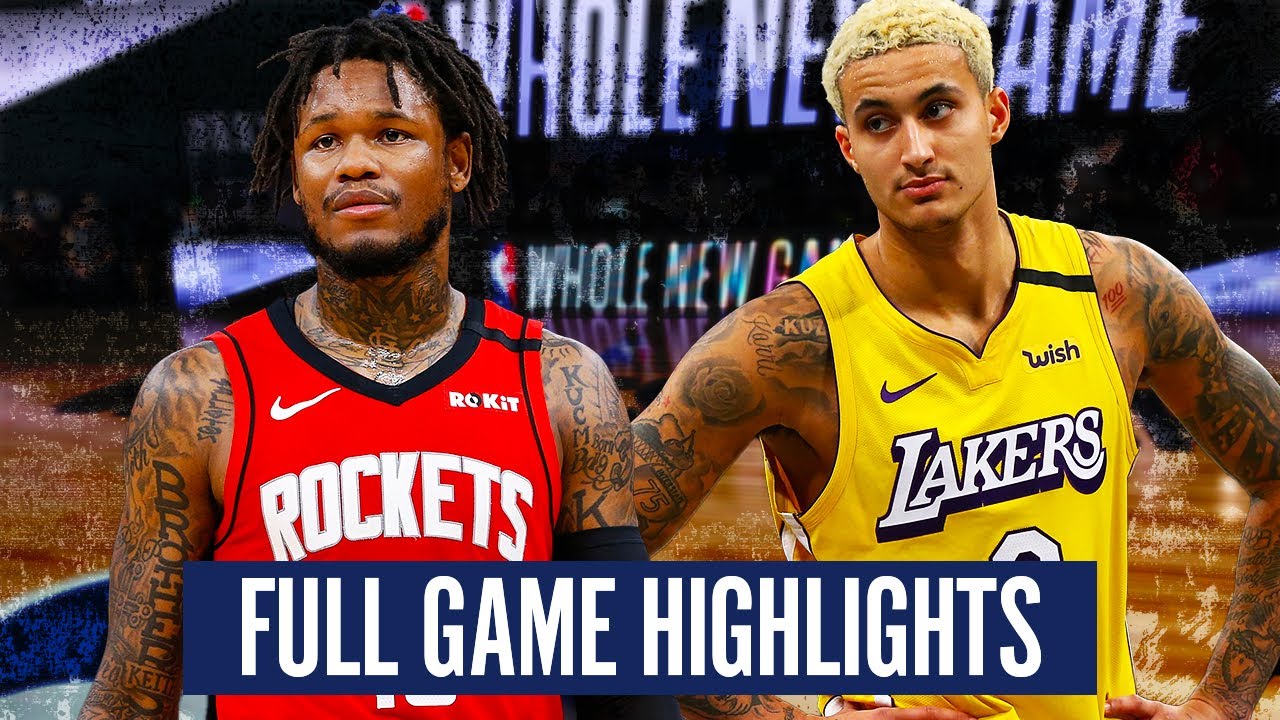 LAKERS at ROCKETS, FULL GAME HIGHLIGHTS