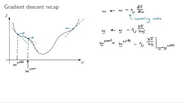 Neural network preliminaries: Gradient descent