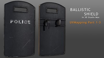 Tutorial: Ballistic Shield in 3D Studio Max - Part 2-3 (reupload)