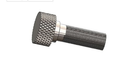 SolidWorks tutorial  |  how to make Knurling bolt |  Knurling bolt in SolidWorks  |  Knurling