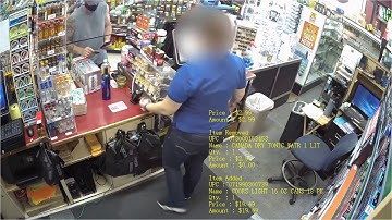 Retail POS HD 4K NVR / IP POS Smart Video Text Inserter Interface