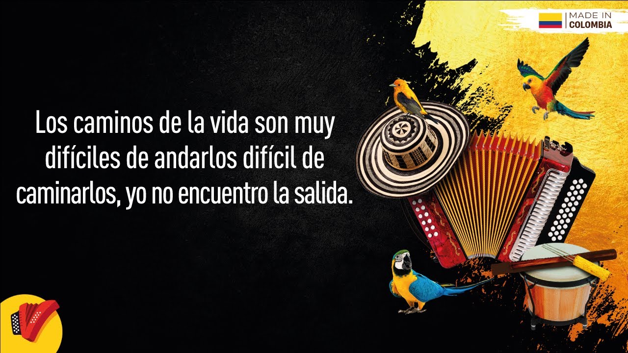 Los Caminos De La Vida, Los Diablitos, Video Letra - Sentir Vallenato Los Caminos De La Vida, Los Diablitos, Video Letra - Sentir Vallenato