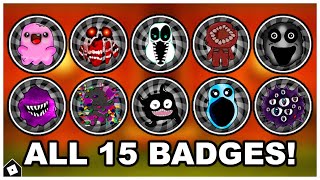 Doors But Kawaii - How to get ALL 15 BADGES! (Greed Update) [ROBLOX]