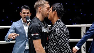 Jonathan Haggerty & Superlek Get Heated Before ONE 168: Denver! 😳🔥