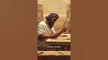 The Invention of Writing – Sumerians, 3200 BC  #historyshorts #history #inventions