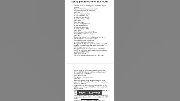 Port forward on sky router, bobcat miner 300, fix relay issue