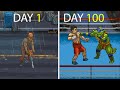 I played 100 days of punch club