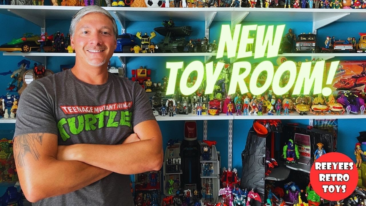 New Toy Room Creation & Tour! (Episode 99 - ReeYees Retro Toys)