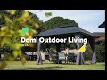 Hardtop gazebo arc roof  domi outdoor living