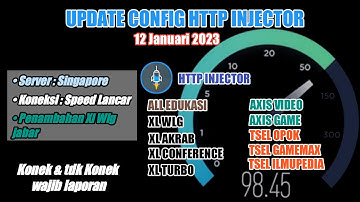 update config http injector edukasi, axis game, Ilmupedia, gamemax, akrab, wa line [12 Januari ]