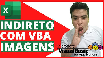 Procv VBA com Imagens no Excel, Função Indireto no VBA, Procv de Imagens com Função Indireto Excel