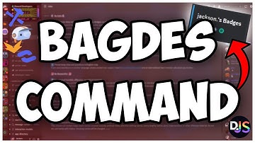 [NEW] - How to make a BADGE COMMAND for your discord bot! || Discord.js V14