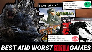 i played the BEST and WORST GODZILLA GAMES...