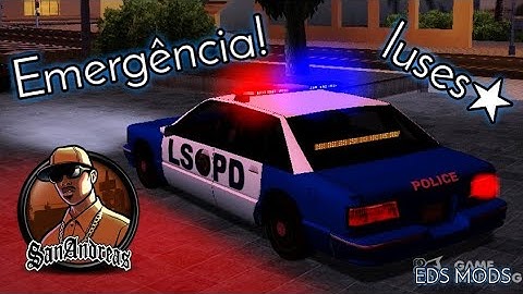 Luses de emergência gta sa para android  ( lights of emergency ✨