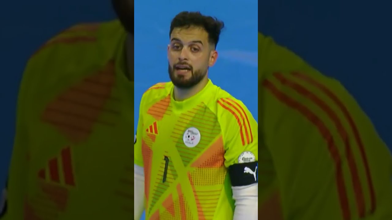 Save after save after SAVE. Samyr Teffaf is unreal. 🇩🇿🤯#TotalEnergiesAFCONFutsal2026