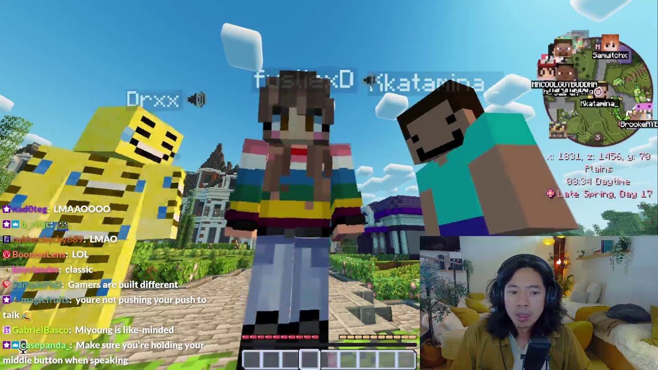 [9-1-25] fukura____ - Cobblemon day 1. minecraft beginner - YouTube