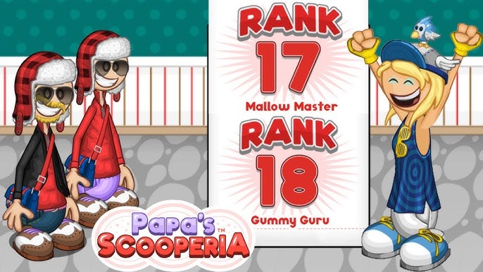 Papa's Scooperia: Unlock All Big Top Carnival - Rank 39 Cotton