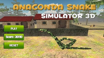 Anaconda Snake Simulator 3D Gameplay | Vividplays