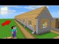 CAN NOOB WALK INTO THE LONGEST HOUSE IN THE VILLAGE? Minecraft - NOOB vs PRO