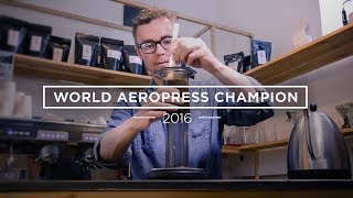 How To Make Aeropress Coffee  The Winning Recipe (WAC 2016)