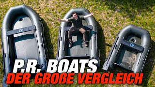 P.R. Baits Schlauchboote  der große Überblick   | | Boote zum Karpfenangeln | Carpfishing | Boilie