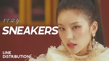ITZY — SNEAKERS | Line Distribution