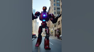 🤖 New transformers! Robotics fire truck. #robot #shorts #fyp #viral #firefighter #ai