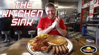 THE KITCHEN SINK | FITZY'S OLD FASHIONED DINER | INCREDIBLE BREAKFAST