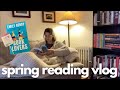 Spring reading vlog  covid book lovers by emily henry  fan fiction rambling