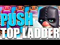 TOP LADDER HOG EXENADO PUSH - Clash Royale