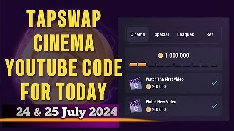 24 July Tapswap Code Today | How Blockchain ACTUALLY Work | 2nd Video Code