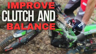 THE CLUTCH DRILL - Moto Track Stand #balance
