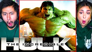 THE INCREDIBLE HULK Movie Reaction! 1st Time Watch | Edward Norton \& Tim Roth | Marvel Studios