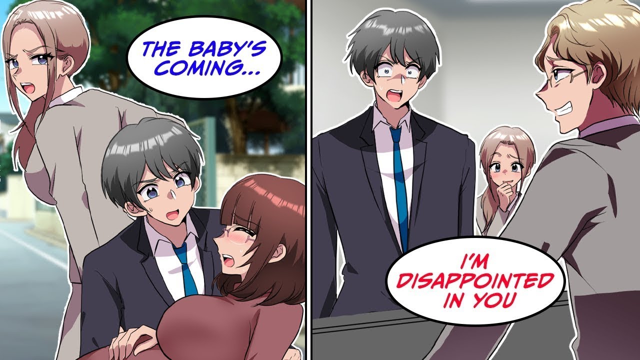 【RomCom】I found a pregnant woman collapsed but then...【Manga Dub】