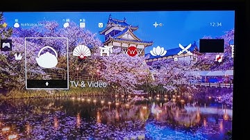 4K Amazing Japanes Sakura Garden Dynamic Theme Ps4 Design