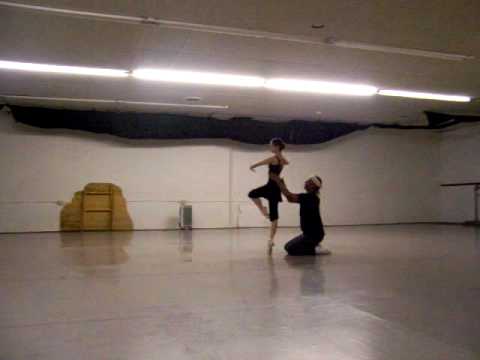 Le Corsaire Rehearsal Julia Olsen-Rodriguez & Anth...