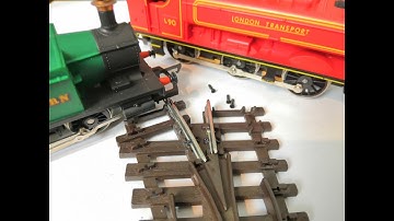 On The Tri-ang Super 4 Layout, R.048 Pannier And R.2431 0-4-0 G.W.R Tank. Also Points Rebuild Update