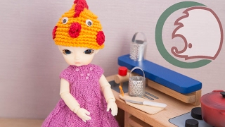 DIY, Doll house, How to make Grater, Как сделать терку для кукол