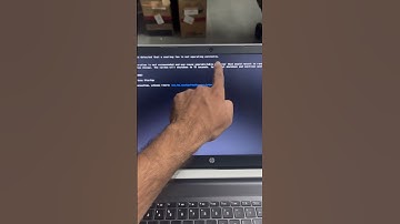 HP System Fan 90B Error Fix |The system has detected that a cooling fan not working properly#shorts
