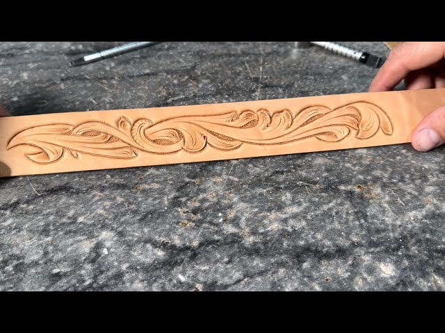 Tooling Belt Pattern 1 - Leather Tooling Pattern Book Volume 1 - YouTube tooling-belt-pattern-1-leather-tooling-pattern-book-volume-1-youtube