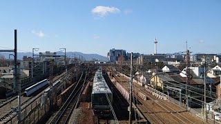 【屋根観察】〜JR西日本223系快速電車〜新幹線並走ありません〜