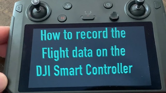 DJI Smart Controller Android app management screen recording
